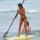 Julia Pereira   thong bikini on the beach in Miami   July 20, 2015 HQ